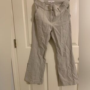 Loft Beige Work Pants size 4P